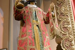 22 Statue Of Jesus Next To The Replica Of The Original Nuestra Senora del Milagro Virgin Of Miracles In Salta Cathedral